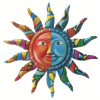 Metal Sun Wall Decor – Decorative Hanging Art