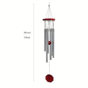 Memorial Wind Chimes with 6 Metal Tubes – Deep Tone