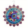 3D Stainless Steel Wind Spinner – Mandala Garden Decor