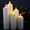 LED Halloween Flameless Candles Set of 5 with Timer