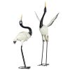 Set of 2 Heron Garden Statues – Outdoor Decor