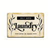 CIFbuy 24 Hour Open Self Service Laundry Metal Sign for Bathroom Wall Decor (TikTok, temu pick-up service)