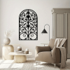 Retro Gothic Arched Wall Art – Antique Window Frame Decor