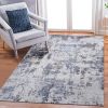 LOOM & LUXE Collection 5X7 Grey/Denim /Abstract Non-Shedding Living Room Bedroom Dining Home Office Stylish and Stain Resistant Area Rug
