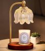 Candle Warmer Lamp with Timer Dimmable,Antique Brass Candle Lamp,Wax Melt Warmer Light for Jar Candles