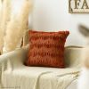 AVOIN colorlife Fall Pumpkin Caramel Throw Pillow Covers