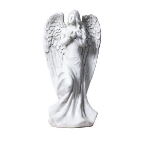 Tall Angel Garden Statue – Magnesium Oxide Sculpture