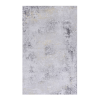 MAVAL Gold Washable Rug 4x6 Area Rug (Gray+Gold, 4' x 6')