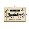 CIFbuy 24 Hour Open Self Service Laundry Metal Sign for Bathroom Wall Decor (TikTok, temu pick-up service)