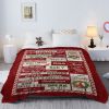 Christmas Cardinal Throw Blanket – Soft Fleece Flannel