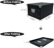 Collapsible Storage Box with Lid & Handles – Reinforced Corners