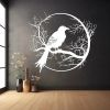 Metal Bird on Branch Wall Art – Farmhouse Decor