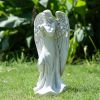 Tall Angel Garden Statue – Magnesium Oxide Sculpture