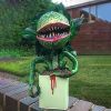 Horror Piranha Plant Garden Statue – Halloween Decor