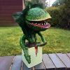 Horror Piranha Plant Garden Statue – Halloween Decor