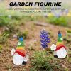 Rainbow Gnome Garden Statue – Resin Decor