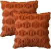 AVOIN colorlife Fall Pumpkin Caramel Throw Pillow Covers