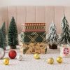Christmas Gift Boxes with Lids, Vintage Reusable Christmas Nesting Boxes for Presents