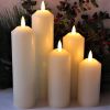 LED Halloween Flameless Candles Set of 5 with Timer