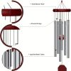 Memorial Wind Chimes with 6 Metal Tubes – Deep Tone