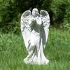 Tall Angel Garden Statue – Magnesium Oxide Sculpture