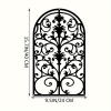 Retro Gothic Arched Wall Art – Antique Window Frame Decor