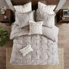 Cotton Embroidered Decorative Square Pillow