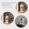 Candle Warmer Lamp, with 2 Bulbs,Timer & Dimmer,Compatible with Large Yankee Candle Jars,3 Wick Candles,Height Adjustable Electric Top Candle Melter