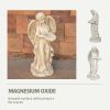32.6" Tall Angel Garden Statue – Magnesium Oxide Sculpture