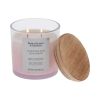 (4 pack)and Lavender and Lemonade Scented 2-Wick Ombre Jar Candle 12oz.