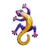 Colorful Metal Gecko Wall Art – 3D Hanging Decor