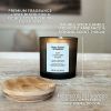 (4 pack) Soft Cashmere Amber Scented 2-Wick Frosted Jar Candle 12oz.
