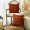 AVOIN colorlife Fall Pumpkin Caramel Throw Pillow Covers
