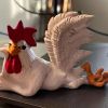 Resin Rooster Garden Statue – Farmhouse Decor