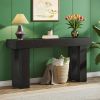 63" Wooden Console Table – Sofa Table for Behind Couch