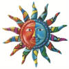 Metal Sun Wall Decor – Decorative Hanging Art