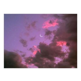 Night Red Cloud Wall Tapestry