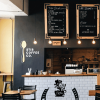 CIFbuy Vintage Industrial Coffee Wall Art Tin Sign Home Cafe Kitchen Decor Gift (TikTok, temu pick-up service)