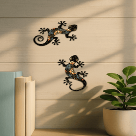 Iron Cat Wall Mount Key Holder Rack
