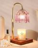 Pink Candle Warmer Lamp with Timer & Dimmer, Candle Lamp Warmer Adjustable Height, Birthday Valentines Day Gifts for Women Mom