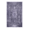 MAVAL Anthracite Washable Rug 8x10 Area Rug (Anthracite, 8' x 10')