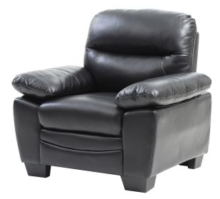 Marta Black Accent Chair