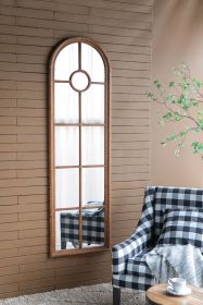 24x79 Arched Window Pane Wall Mirror