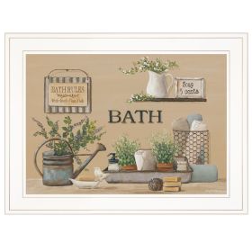 Farmhouse Bath II Framed Wall Art