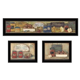 Country Kitchen Framed Wall Art Set of 3