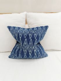 Boho Indigo Pillow Cover 18x18