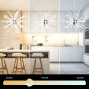 24-Light Modern LED Sputnik Chandelier
