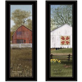 Country Barns Framed Wall Art