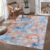 5x8 Washable Area Rug – Non-Slip Low Pile