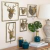 Animal Heads Wall Decor (5pcs